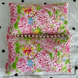Lilly Pulitzer indoor/outdoor pillows set of two